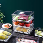 Kitchen Refrigerator Storage Box Drawer Crisper - Thumbnail 3