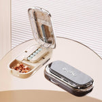 Pill Cutter & Medicine Box – Portable Pill Storage & Cutter - Thumbnail 3