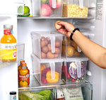 Refrigerator Storage Box – 2L Plastic Organizer Without Cover - Thumbnail 5