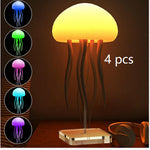Jellyfish LED Mood Lamp – Relaxing Night Light for Desk & Bedside - Thumbnail 10