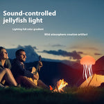 Jellyfish LED Mood Lamp – Relaxing Night Light for Desk & Bedside - Thumbnail 2