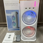 TrendzCool Double-Ended USB Spray Fan – Portable 3-Speed - Thumbnail 7