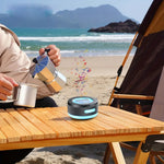 Bone Conduction Bluetooth Speaker with LED - Thumbnail 2