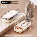 Pill Cutter & Medicine Box – Portable Pill Storage & Cutter - Thumbnail 9