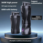 Portable Electric Juicer Multifunctional Blending Cup Kitchen Gadgets - Thumbnail 2