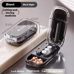 Pill Cutter & Medicine Box – Portable Pill Storage & Cutter - Thumbnail 7