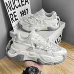 Men’s Breathable Running Sneakers – Thick Sole Lightweight Shoes - Thumbnail 2
