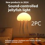 Jellyfish LED Mood Lamp – Relaxing Night Light for Desk & Bedside - Thumbnail 12