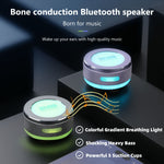 Bone Conduction Bluetooth Speaker with LED - Thumbnail 3