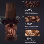 2 in 1 Hair Straightener & Curler Brush - Thumbnail 7