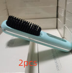 2 in 1 Hair Straightener & Curler Brush - Thumbnail 23
