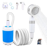 Battery Powered Portable Shower Waterproof Travel Outdoor - Thumbnail 3