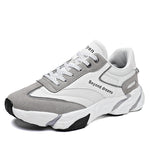 Lightweight Casual Platform Sneakers – Breathable Round Shoes - Thumbnail 4