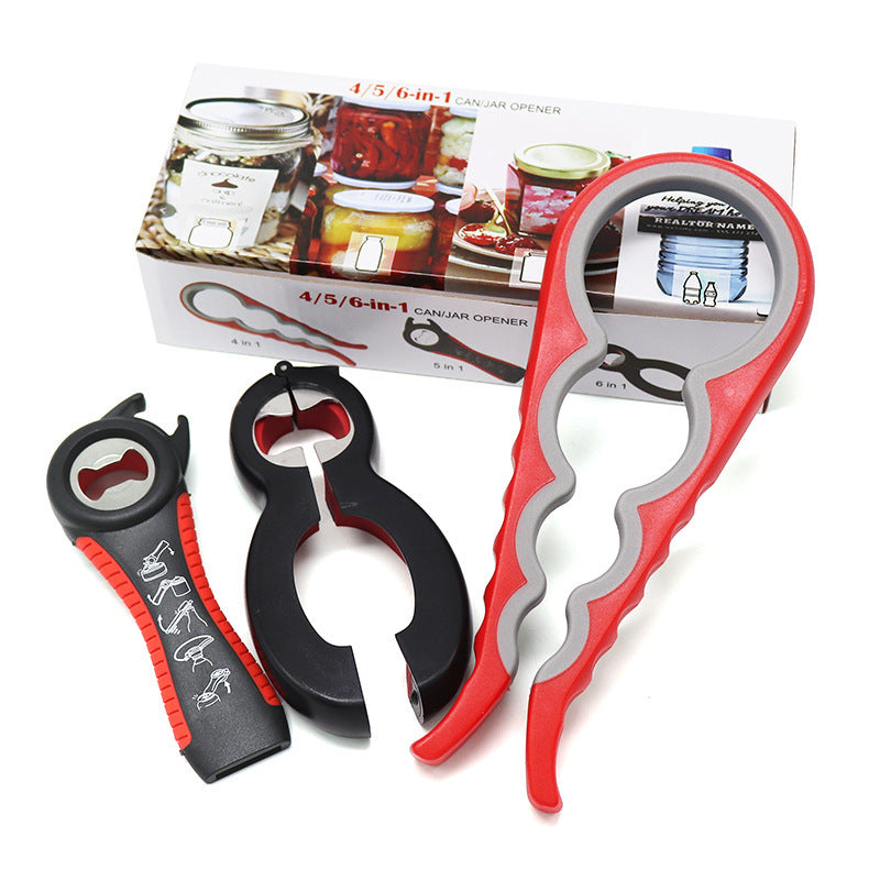 Easy Can & Bottle Opener – Plastic Household Kitchen Tool for Home Use