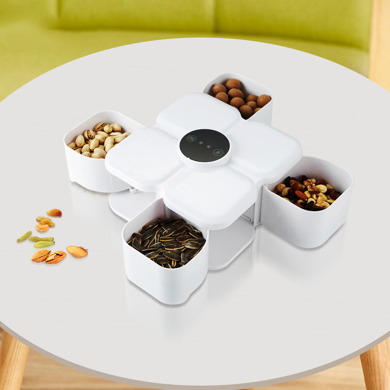 Smart Candy Box – Auto-Open Dried Fruit & Snack Organizer 2.5L