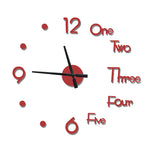 Modern 3D DIY Wall Clock - Thumbnail 12