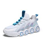 Men’s Breathable Flying Mesh Sneakers – Sport Running Shoes - Thumbnail 6