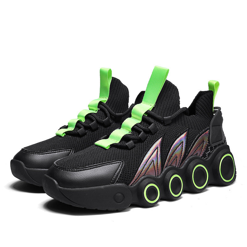 Men’s Breathable Flying Mesh Sneakers – Sport Running Shoes