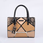 Women's Large PU Leather One-Shoulder Handbag – Trendy Tote - Thumbnail 1