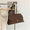 Womens Large Capacity PU Leather Chain Handbag Autumn Winter
