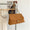 Womens Large Capacity PU Leather Chain Handbag Autumn Winter