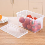 Refrigerator Storage Box – 2L Plastic Organizer Without Cover - Thumbnail 4