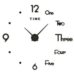 Modern 3D DIY Wall Clock - Thumbnail 2