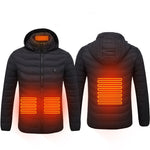 USB Heated Jacket | Electric Thermal Winter Coat for Men - Thumbnail 12