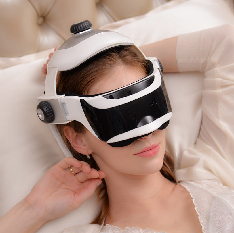 Electric Head Massager Helmet – 3 Gear Vibration Relaxation