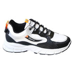 Men’s Leather Waterproof Sneakers – Casual Flat Heel Shoes - Thumbnail 4