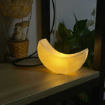 Moon Night Lamp – Creative Curved Desktop Bedside Ambient Light for Bedroom - Thumbnail 2