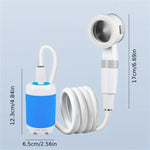 Battery Powered Portable Shower Waterproof Travel Outdoor - Thumbnail 5