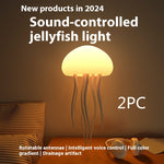 Jellyfish LED Mood Lamp – Relaxing Night Light for Desk & Bedside - Thumbnail 8