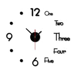 Modern 3D DIY Wall Clock - Thumbnail 6
