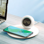 New Creative Alarm Clock Wireless Charging - Thumbnail 3
