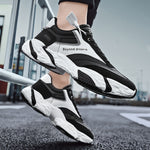Lightweight Casual Platform Sneakers – Breathable Round Shoes - Thumbnail 5