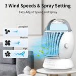 Fog Fan Desktop Air Cooler – USB Portable for Office & Students - Thumbnail 3