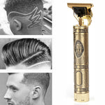 USB Electric Hair Clippers – Rechargeable Beard Trimmer for Men - Thumbnail 2
