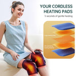 Smart Knee Massager with Heat & Vibration – Portable Relief Device - Thumbnail 10