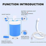 Battery Powered Portable Shower Waterproof Travel Outdoor - Thumbnail 8
