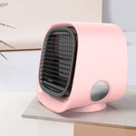 Mini Air Cooler & Desktop Air Conditioner | USB Fan with Night Light - Thumbnail 2