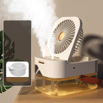 Desktop Air Cooler Dual Spray Conditioning Fan - Thumbnail 6