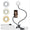 LED Selfie Ring Light for Live Adjustable Makeup Light-8cm Stand