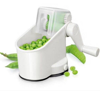 Hand Crank Pea Peeler Machine – Quick Sheller for Fresh Peas | Easy Kitchen Tool for Effortless Peeling