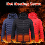 USB Heated Jacket | Electric Thermal Winter Coat for Men - Thumbnail 1