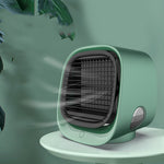 Mini Air Cooler & Desktop Air Conditioner | USB Fan with Night Light - Thumbnail 3