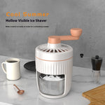 Hand-Cranked Ice Shaving Machine – Portable Snow Cone & Slushie Maker - Thumbnail 4