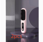 2 in 1 Hair Straightener & Curler Brush - Thumbnail 27