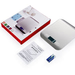 Electronic Scale Household Stainless Steel Kitchen Baking Scale 1g/10KG - Thumbnail 6