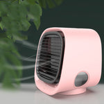 Mini Air Cooler & Desktop Air Conditioner | USB Fan with Night Light - Thumbnail 5